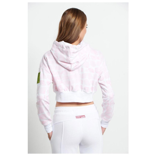 Bodytalk Γυναικείο φούτερ Pleasure Is Cropped Balloon Hoodie